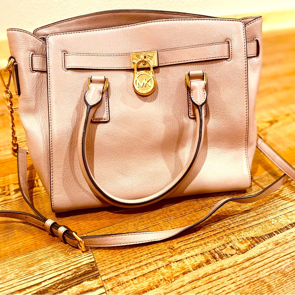 Michael Kors Blush Leather Purse